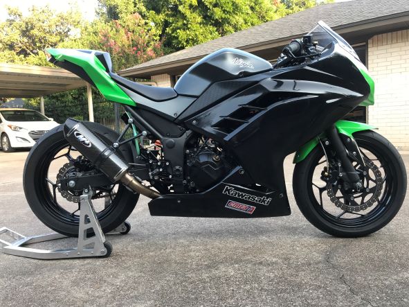 Ninja 300 deals race bike